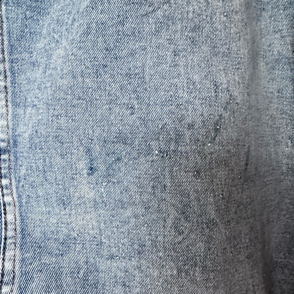Etsy Embroidered Jean Jacket, Pearl Denim size medium - Picture 7 of 7